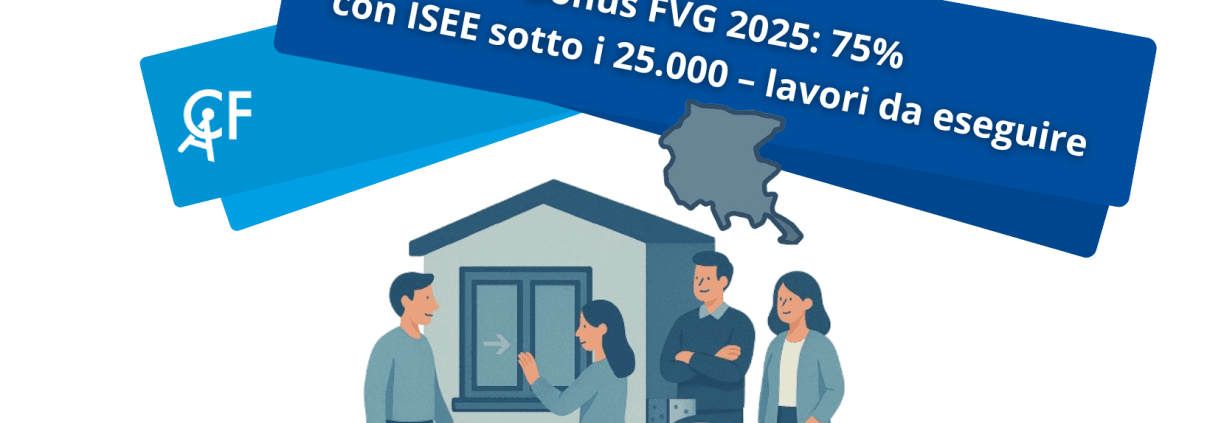 BONUS FVG 2025 75% - ISEE
